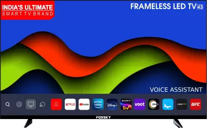 Foxsky 109 cm (43 Inch) Full HD Smart LED TV, 43FSFHS