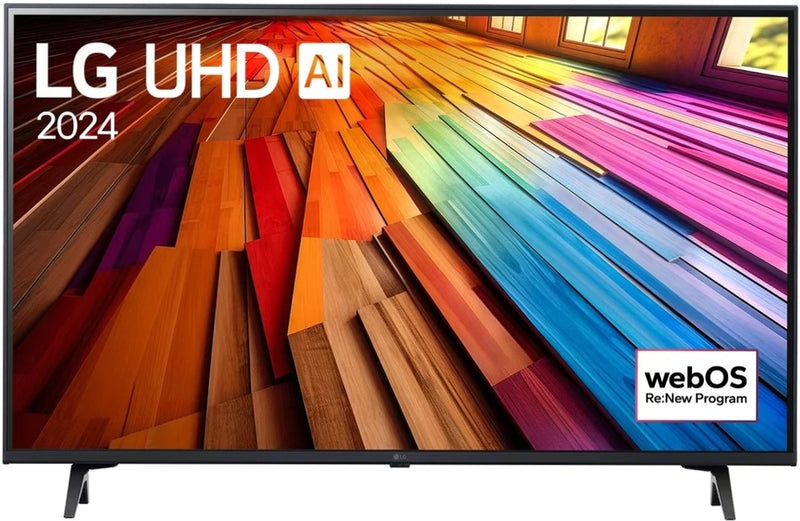 LG 43 Inch 4K Smart LED TV | UT8040, AI Processor, webOS Smart TV