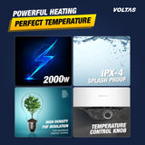 VOLTAS Aqua M 15 Litre 5 Star Vertical Storage Geyser with Quartzline Coating 155VMBWT