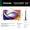 TOSHIBA 146 cm (58 inches) M450RP Series 4K Ultra HD Smart QLED TV 58M450RP (Black)
