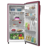 Haier 185 Ltrs 2 Star, Inverter Direct Cool, Single Door Refrigerator (HRD-2062CRV-N)