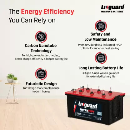 Livguard IT 1636STJ Tubular Inverter Battery