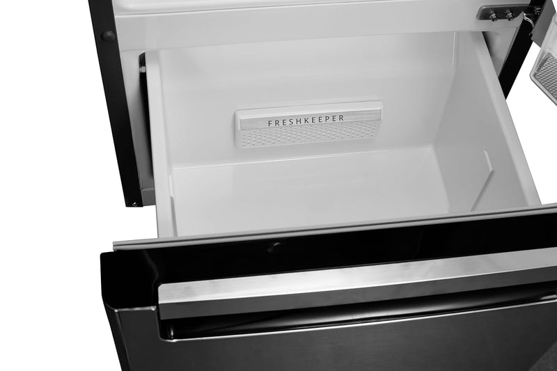 Whirlpool 215 L Frost Free Triple-Door Refrigerator [FP 223D PROTTON ROY RADIANT STEEL(Z) ]