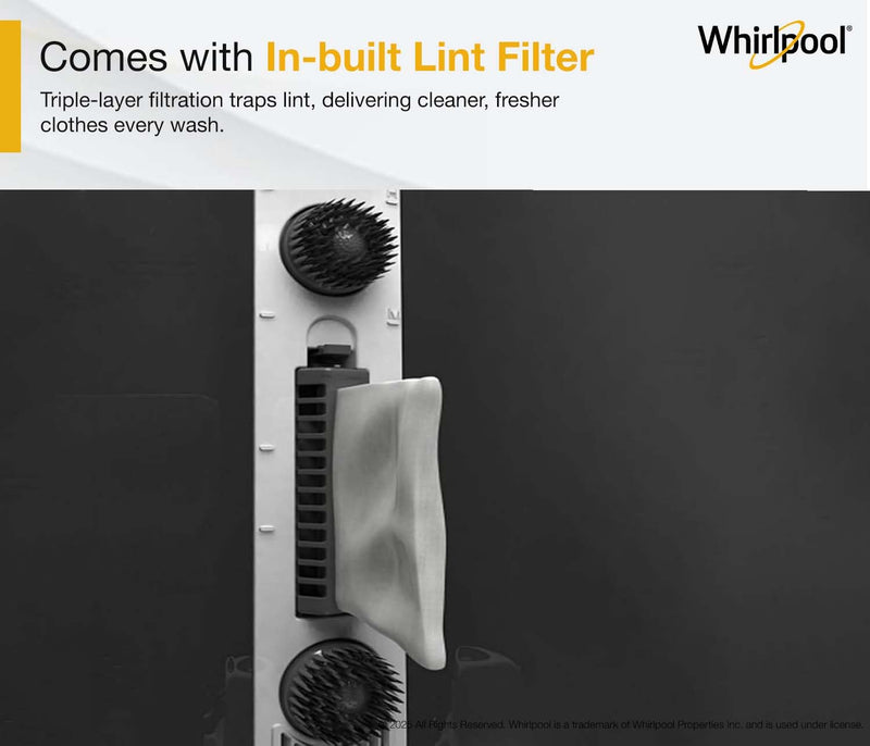 Whirlpool 9 kg 5 Star Semi-Automatic Top Loading Washing Machine (MAGIC CLEAN 9.0 GREY DAZZLE,2x Drying Power)