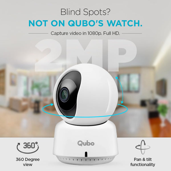 Qubo Smart Camera 360 HCP01 PTZ White