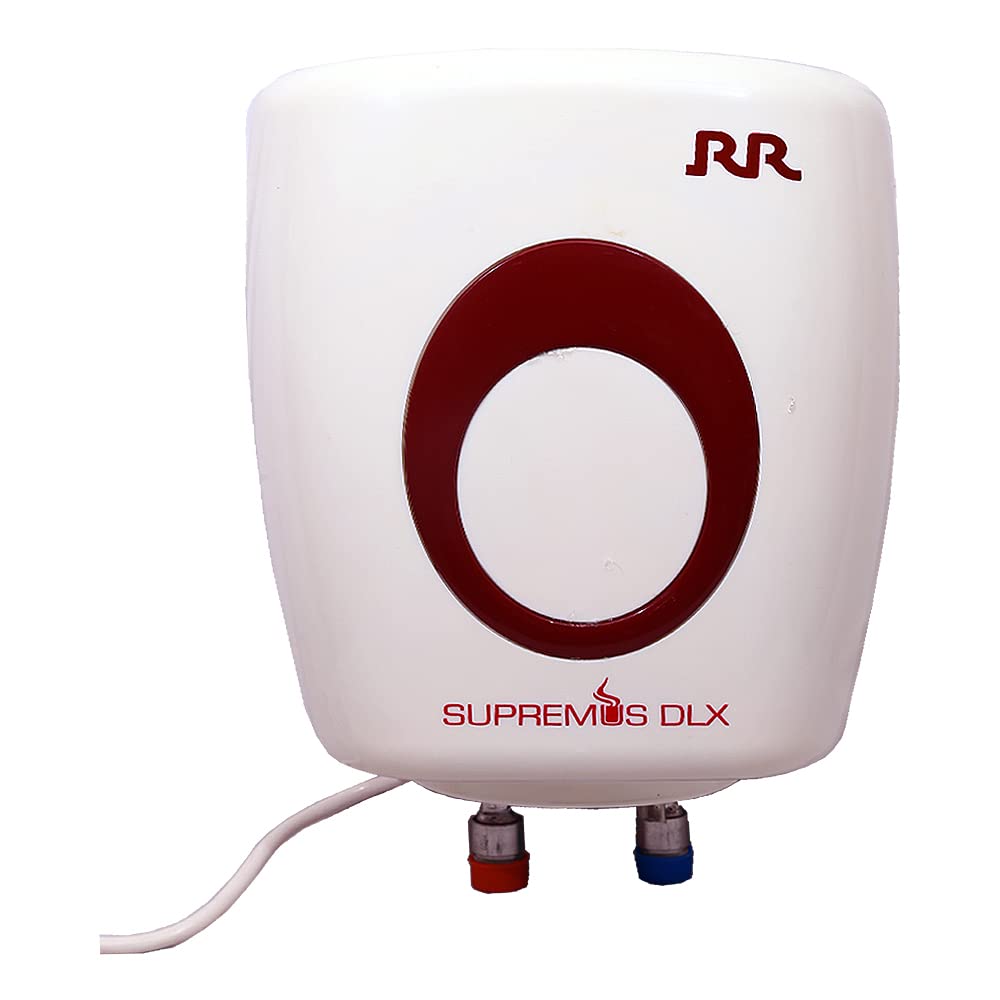 RR Electric Supremus DLX Vertical 10Liters (2000 watt) Storage Water Heater (Ivory)