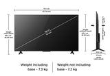 TCL 126 cm (50 inches) Metallic Bezel-Less FHD QLED TV 50S5K