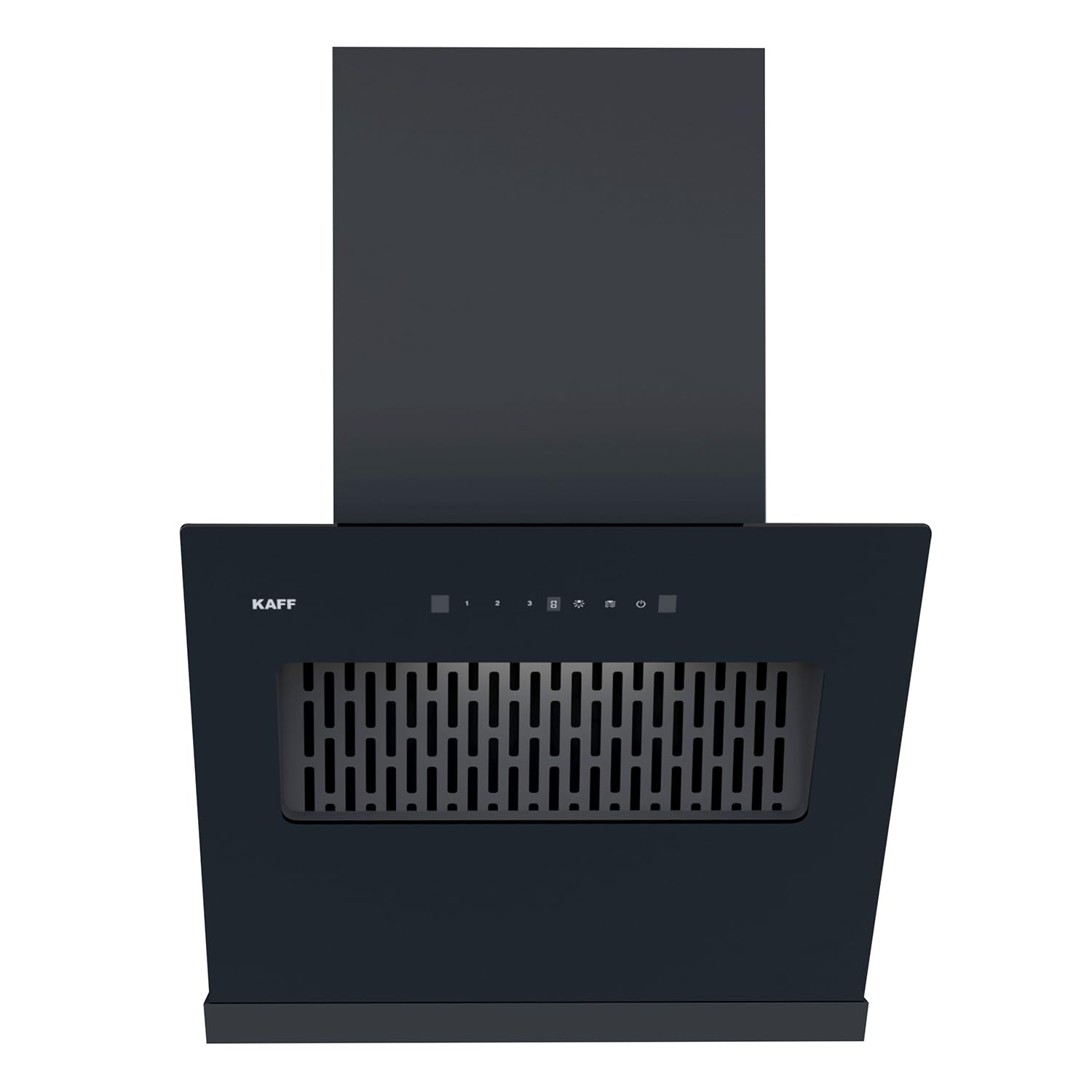KAFF 1450 m3/hr 60 cm Slant Filterless Auto Clean Kitchen Chimney, Touch & Motion Sensor | Black | KES 60A