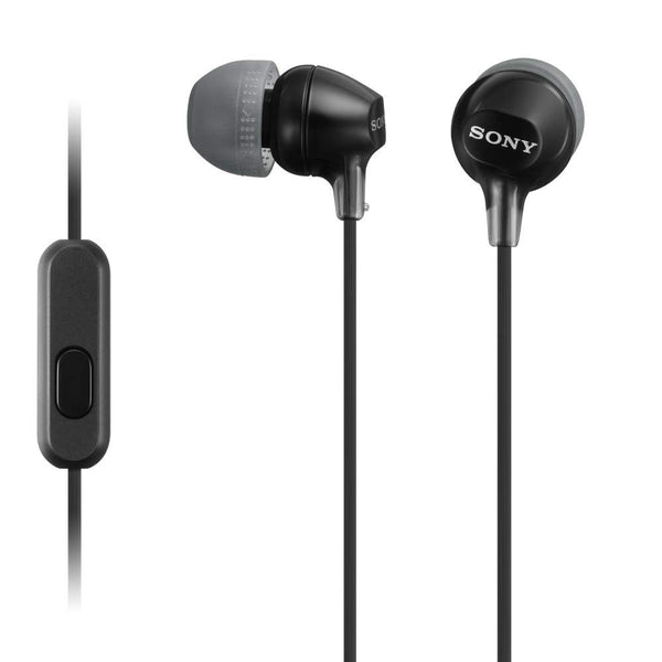 Sony InEar Earphones EX15AP mic Black