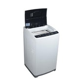 Haier 6 kg 5 Star Oceanus Wave Drum Washing Machine Fully Automatic Top Load (HWM60-AE, Moonlight Silver)