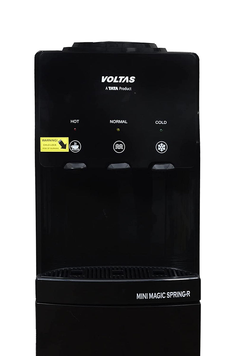Voltas Floor Mounted Water Dispenser Minimagic Spring R V Plus Black
