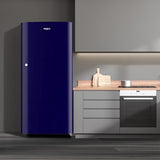 Whirlpool 184 L 2 Star Direct-Cool Single Door Refrigerator (205 WDE CLS 2S SAPPHIRE BLUE-Y, Blue, )