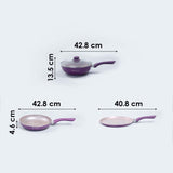 Wonderchef Royal Velvet Non-stick Cookware Set