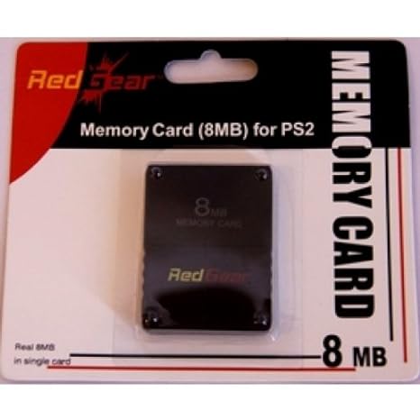 Red Gear-RG 8MB Memory Card for PS2