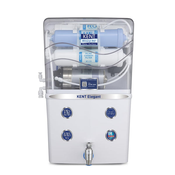 KENT Elegant (11097), 8 L RO Water Purifier (White)