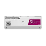 Godrej 1.5 Ton 3 Star| New 2026 Star Rated| Inverter Split AC | 5-in-1 Convertible Cooling | 5 Year Comprehensive Warranty| AI Powered| Heavy Duty Cooling at 52°C| (AC 1.5T TR HIC 18N3TH WA)