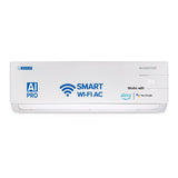 Blue Star 1.5 Ton 3 Star Wi-Fi Inverter Smart Split AC Copper 5 in 1 Convertible Cooling 4-Way Swing Turbo Cool Voice Command IC318YNUS 2023 Model White