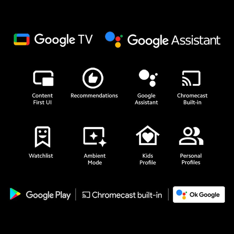 Xiaomi 138 cm (55 inches) X 4K Dolby Vision Series Smart Google TV L55M8-A2IN (Black)