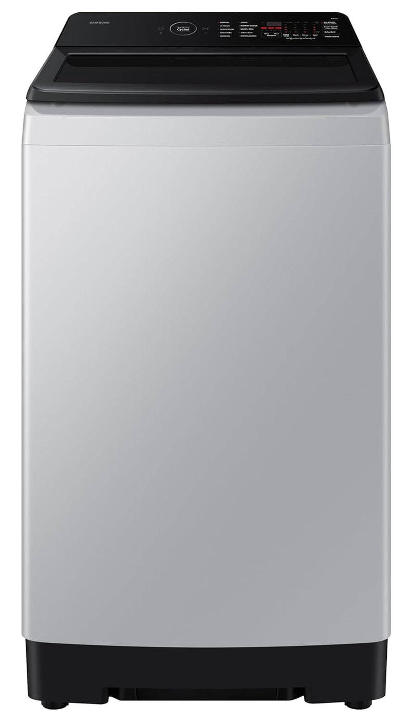 Samsung 8 Kg, 5 Star, AI Wash, Ecobubble, AI Energy Mode, AI VRT+, Super Speed, Soft Closing Door, Wi-Fi, Digital Inverter, Fully-Automatic Top Load Washing Machine (WA80F08S2LTL, Lavender Gray)