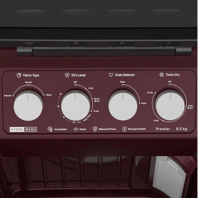 Buy Whirlpool 9 kg 5 Star Semi Automatic Washing Machine with 3D