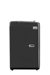 LG 9 Kg, 5 Star, Smart Inverter Technology, In-built heater with Steam, Fully Automatic Top Load Washing Machine (T90VBMB1S, Turbodrum, Stain Clean, LED Display, Smart Diagnosis, Middle Black)
