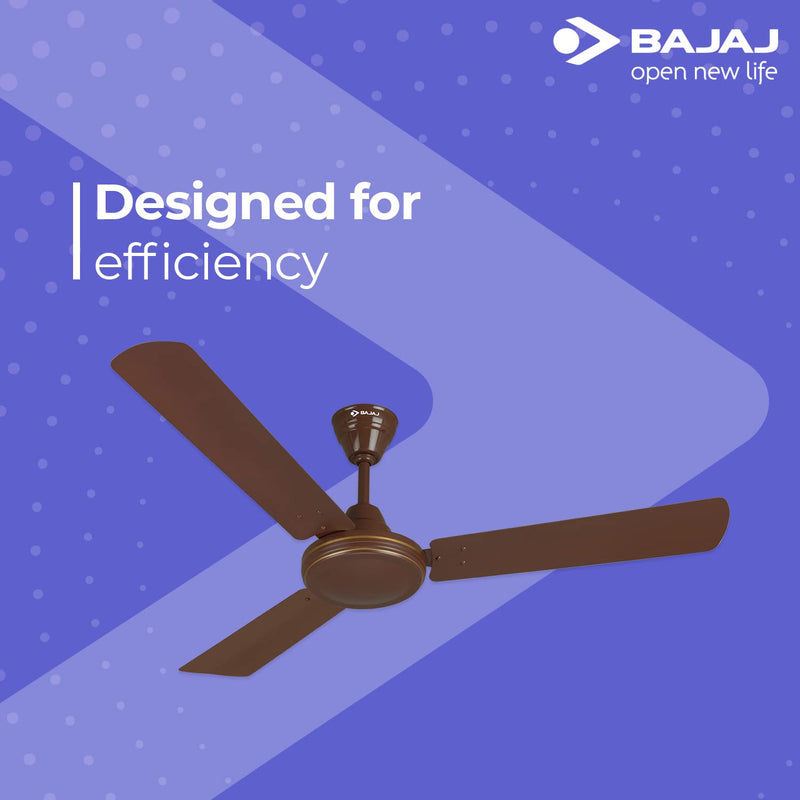 Bajaj Brezza 425 1200 Mm Ceiling Fan Brown