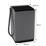 MA100W70/G-IN, Midea FATL 7.0 KG, MA100 SERIES, SILVER COLOR (open Box Like New)