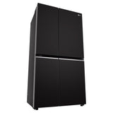 LG 655 L Frost Free Smart Inverter Double Door Side by Side Refrigerator (GL-B257HWBY, Western Black, Express Freezing | Multi Air-Flow) (Touched Up)
