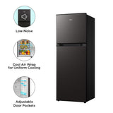 MDRT359FGI28,Midea, Frost Free, Convertible, Net Capacity 233 L, Real Inverter, 3 Star, Jazz Black (open Box Like New)