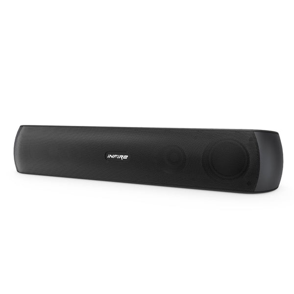 iNFiRe FireBar 12 upto 10 Hours PlayTime With TWS Function 12 W Bluetooth Soundbar  (Black, 2.0 Channel)