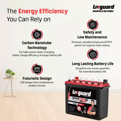 Livguard IT 2272TT Tubular Inverter Battery