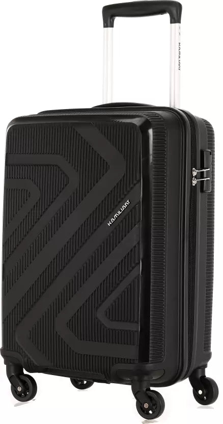 Kamiliant by American Tourister KAM KIZA SP 55CM - BLACK Cabin Suitcase 4 Wheels - 22 inch