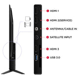 TCL 43P6L 109.22 cm (43 inch) Ultra HD Google TV, Black