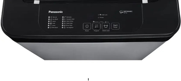 Panasonic 6.5 kg Fully Automatic Top Load Washing Machine Black, Grey (NA-F65LF3CRB)-(Touched Up)