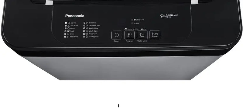Panasonic 6.5 kg Fully Automatic Top Load Washing Machine Black, Grey (NA-F65LF3CRB)-(Touched Up)