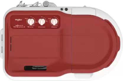 Whirlpool 6.5 kg SUPERB ATOM 65I CORAL RED(30200) Semi Automatic Top Load Washing Machine (with In built Heater Red)