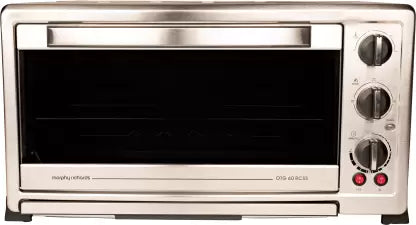 Morphy Richards 60-Litre with Motorised Rotisserie Oven Toaster Grill (OTG) (60 RCSS, Silver)