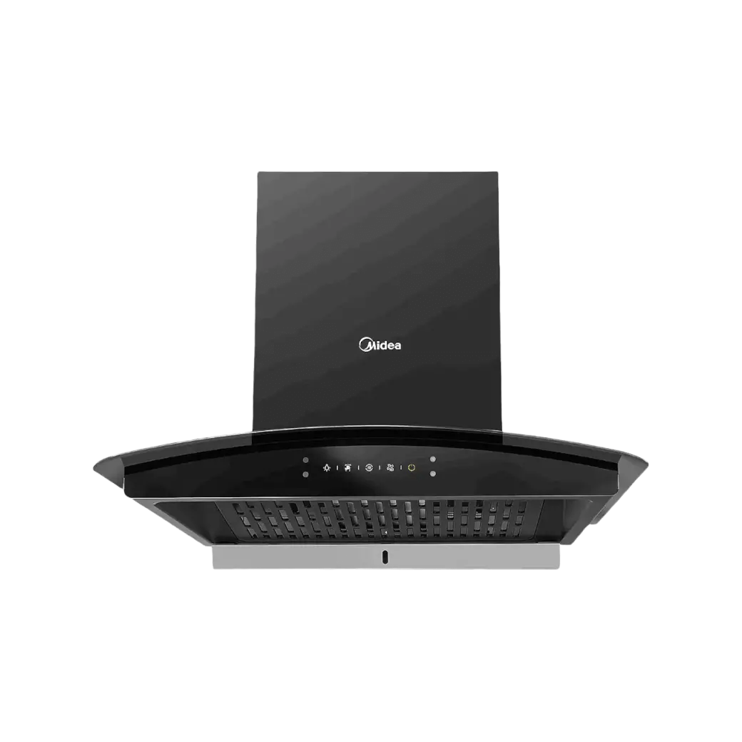 Midea 60V11 Kitchen Chimney with 1250 m³/hr Strong Air Suction and Intelli Auto Clean - 60 CM