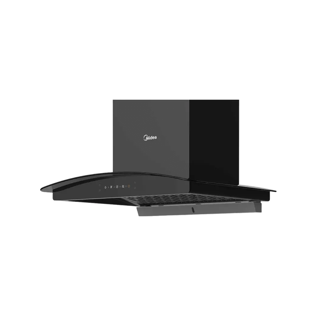 Midea 60V11 Kitchen Chimney with 1250 m³/hr Strong Air Suction and Intelli Auto Clean - 60 CM