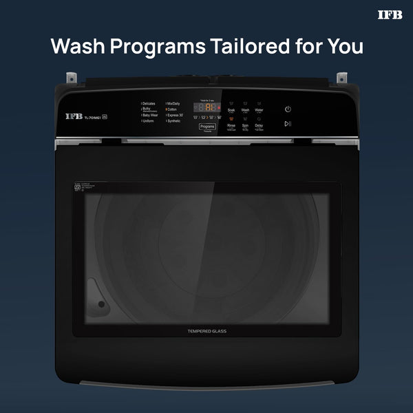 IFB 7 Kg 5 Star with Deep Clean® Technology, AI Powered, Fully Automatic Top Load Washing Machine (TL701MG1, ActivMix, Aqua Energie, Med Grey)