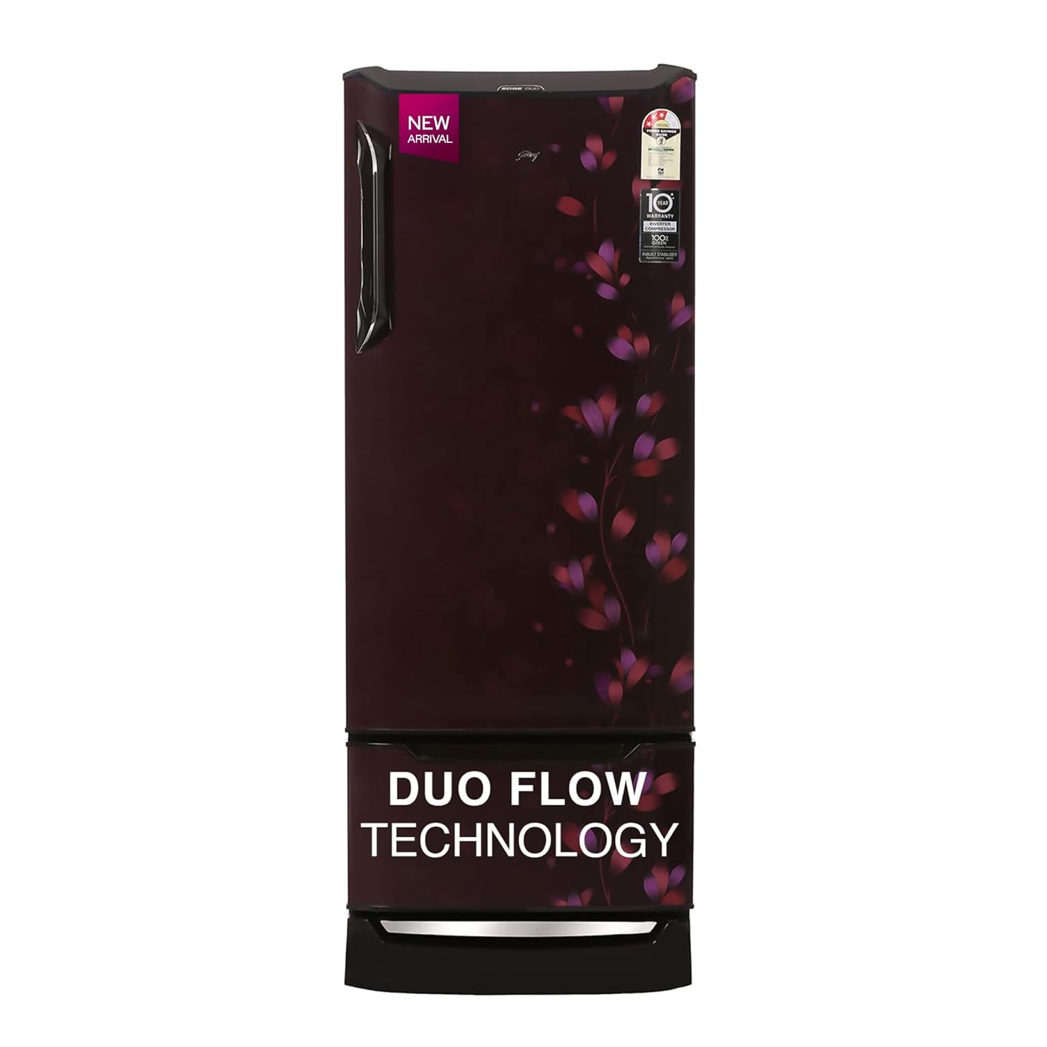 Godrej Edge 237 L 3 Star Inverter Direct Cool Single Door Refrigerator (RD EDUO 270C TDI JD WN, Jade Wine)