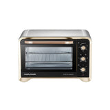 Morphy Richards 30Rcss Otg Oven For Kitchen 30 Litre Oven Toaster Griller Convection Fan&Rotisserie Function Stainless Steel Oven Temperature Control,Gold&Black,1600 Watts