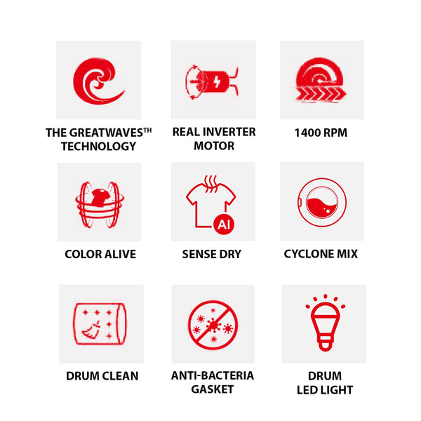 TOSHIBA 11/7 Kg Inverter Fully Automatic Front Loading Washing Dryer (TWD-BK120M4-IND(SK), Premium Silver)