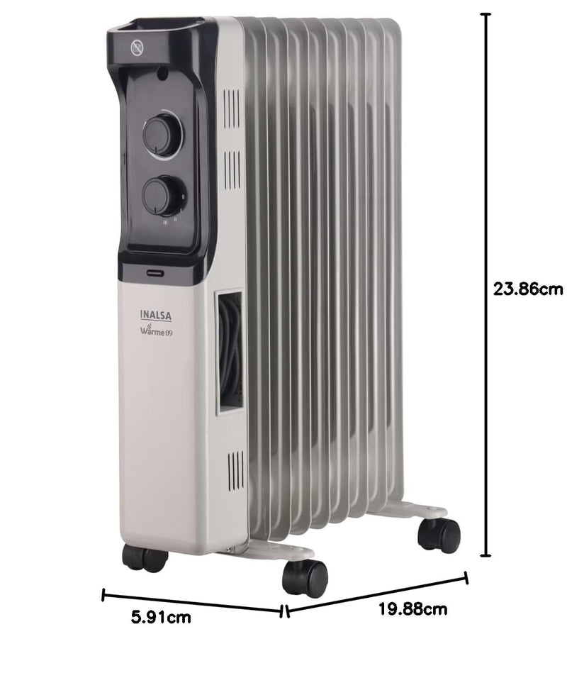 Inalsa Oil Filled Radiator Warme 09