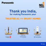 Panasonic 1.0 Ton 5 Star Premium Wi-Fi Inverter Smart Split AC (Matter Enabled, Higher Airflow, Copper Condenser, 7in1 Convertible, True AI, 4-Way, PM 0.1 Filter, CS/CU-NU12AKY5W, White)