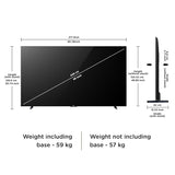 TCL 248 cm (98 inches) 4K Ultra HD Smart QD-Mini LED Google TV 98C755 (Black)