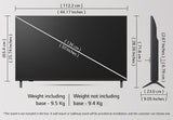 LG 126 cm (50 inches) UA82 Series 4K Ultra HD Smart webOS LED TV (50UA82506LA)