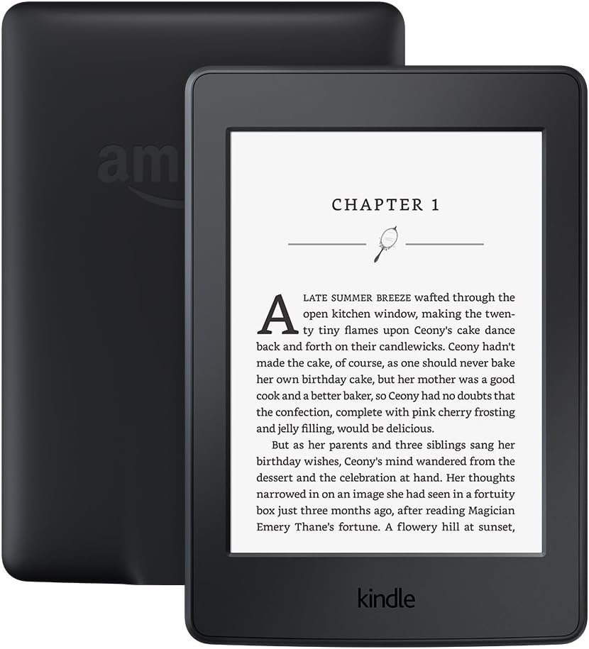 Kindle Paperwhite E-reader (Previous generation – 2015 release) - Black, 6" High-Resolution Display (300 ppi) with Built-in Light, Wi-Fi, Ad-Supported