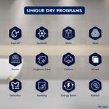 Electrolux 7.5KG Fully Automatic Vented Clothes Dryer Machine, Reverse Tumbling, Smart Sensors, Colour Care, Drying Only - No Washing Function, White, UltimateCare 300, EDV754H3WB