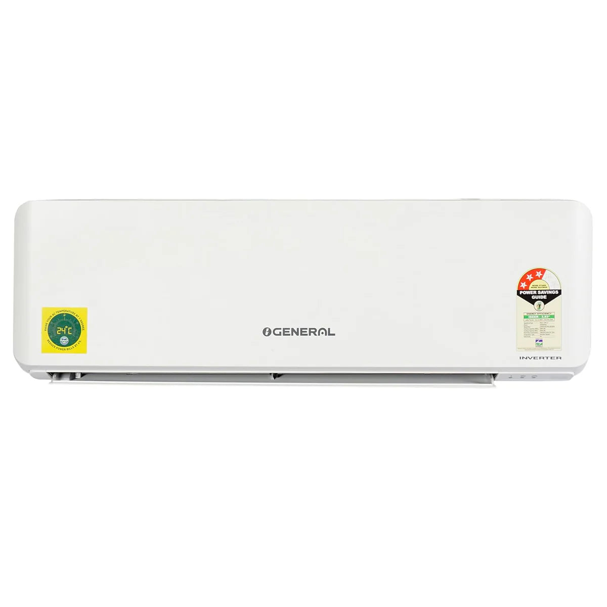 O General 1.5 Ton 3 Star Inverter Split AC | Copper Condenser | R32 | Free Standard Installation | Quiet Operation 2026 ODU AOGG18CNWA-B IDU ASGG18CNWA-B White)